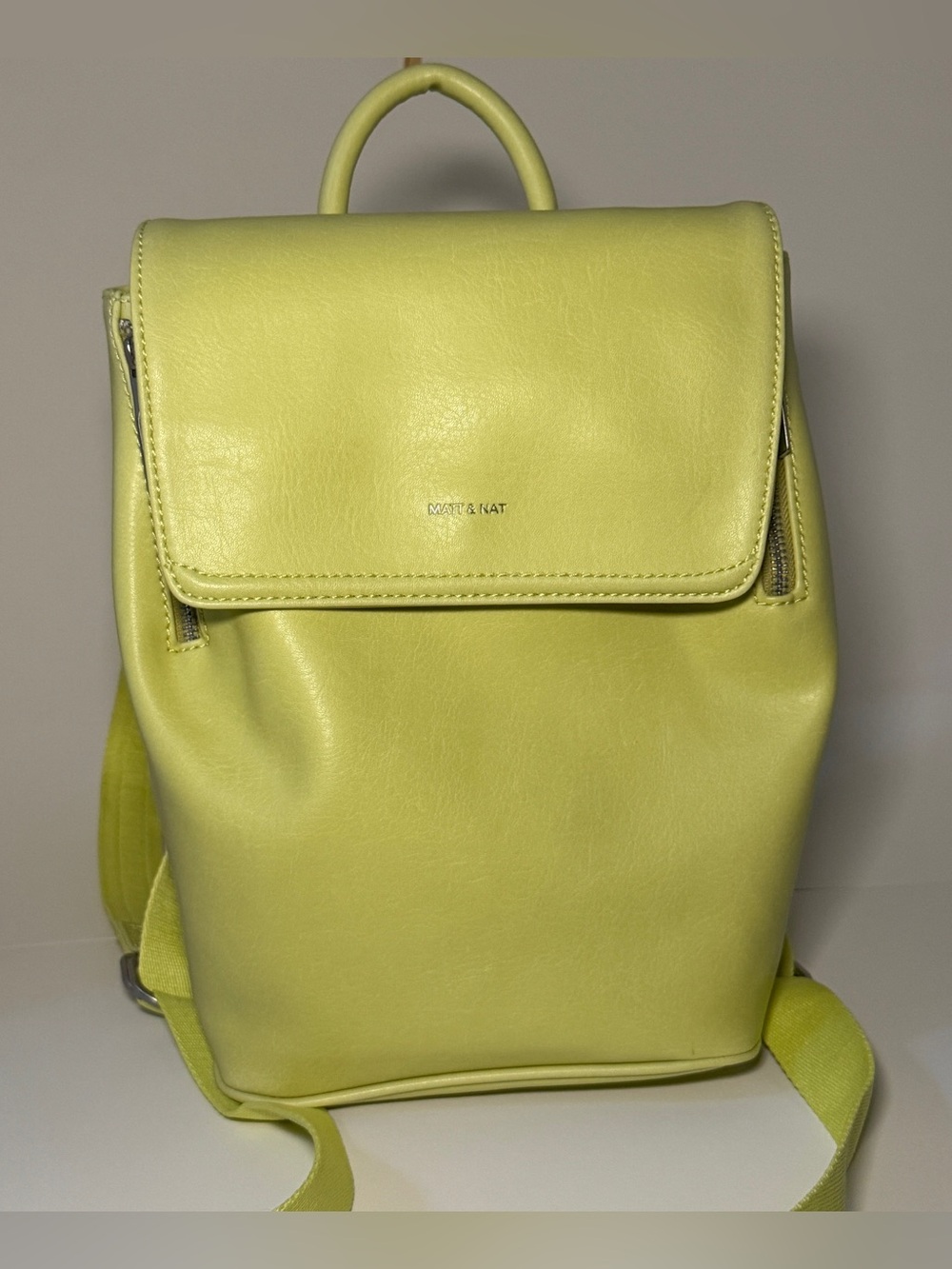 Matt & Nat Fabi Mini Backpack Martini Green Vegan